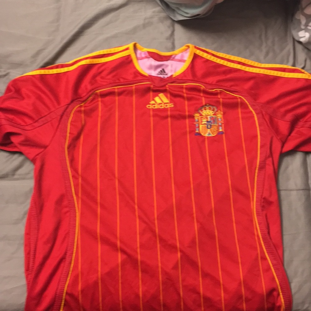 Spain soccer jersey
